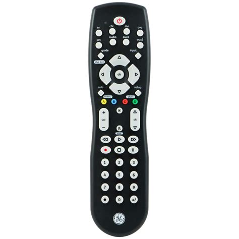 Universal remotes usually require a combination of buttons to be pressed or held to enter pairing mode. GE 8-Device Universal Remote Control-26607 - The Home Depot