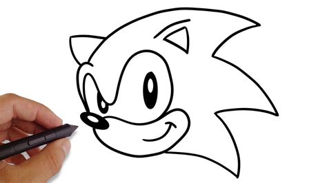 Easy Drawings How To Draw Sonic The Hedgehog Draw Step By Step Kawaii