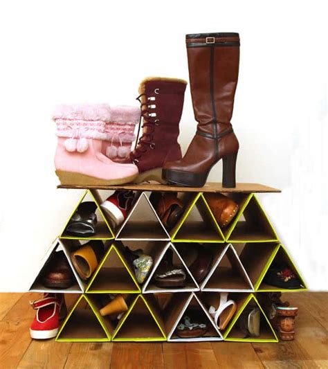 It's all about maximizing the storage space in your closet, mudroom. 15 Clever DIY Shoe Storage Ideas |Grillo Designs