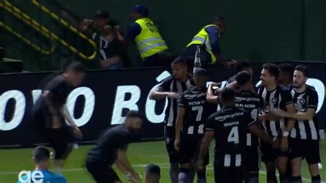 Rbitro Relata Na S Mula Copos Arremessados Pela Torcida Do Goi S Ap S Gol Do Botafogo Mas N O