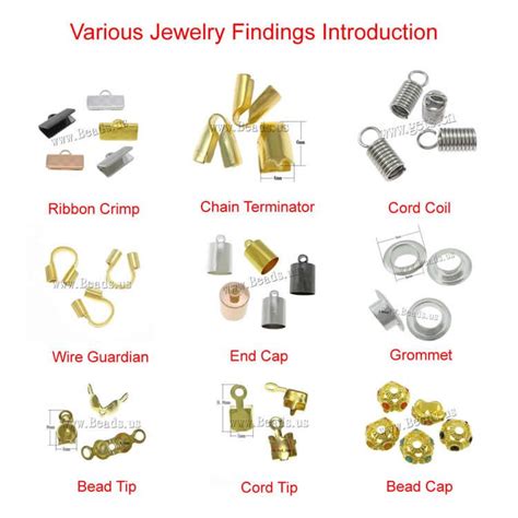 Various Jewelry Findings Introduction Jewelry Findings Guide Diy