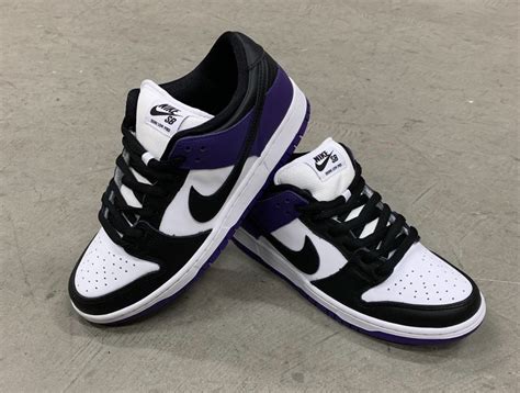 Nike Sb Dunk Low Court Purple Bq6817 500 Release Date Sbd