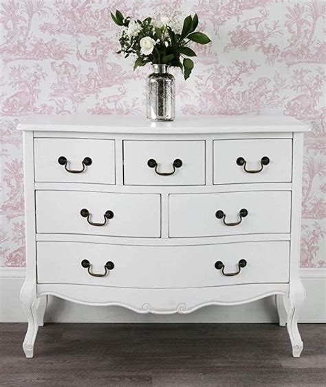 Check spelling or type a new query. Juliette Shabby Chic Antique White 6 Drawer Chest, FULLY ...
