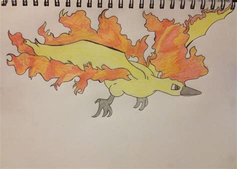 Moltres Pokemon Drawing By Megalomaniacaly On Deviantart