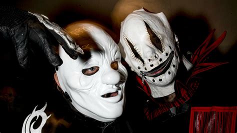 Slipknots Clown And Tortilla Man Debut New White Masks Revolver