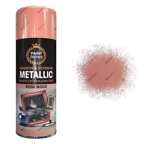 Jetzt neu oder gebraucht kaufen. Metallic Rose Gold Spray Paint Gloss 400ml - Sprayster