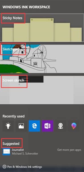 The anniversary update also added the windows ink workspace feature. How to Use Pen & Windows Ink on Windows 10