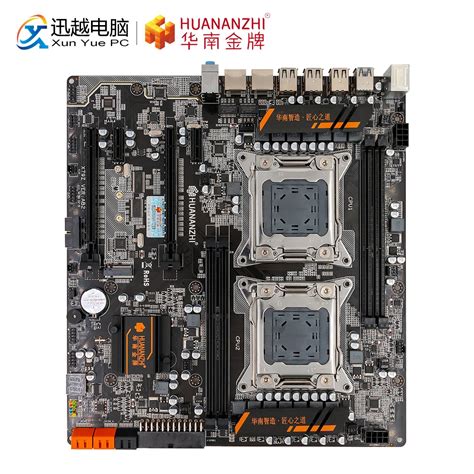 Huanan Zhi X79 4d Dual Cpu Motherboard For Intel X79 Lga 2011 E5 2680v2
