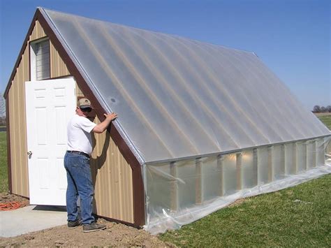 When the weather turns cold. Plans For Building A Passive Solar Greenhouse - Eco Snippets