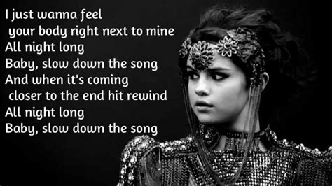 Music video by selena gomez performing slow down. Selena Gomez - Slow Down lyrics on screen official - YouTube