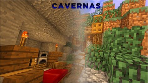minecraft dicas de construção 8 decoraÇÃo de cavernas youtube