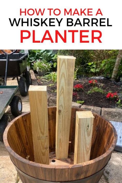 Diy Barrel Planter Idea For Your Outdoor Space Whiskey Barrel Planter