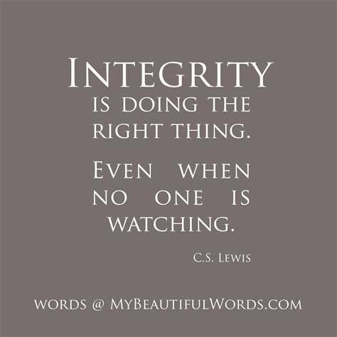 Integrity At Work Quotes Quotesgram