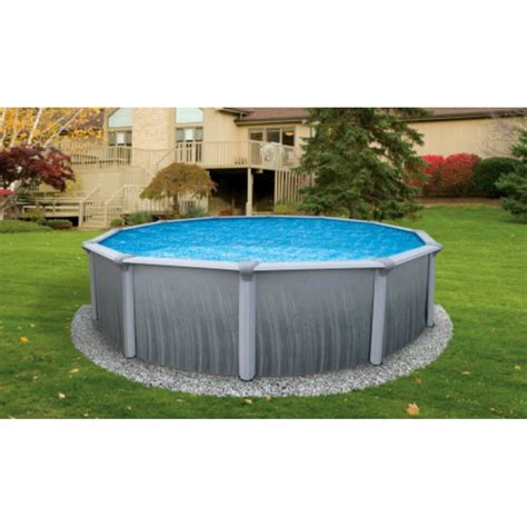 Blue Wave Martinique 15x30 Oval 52 Deep Steel Pool Kit Nb2624
