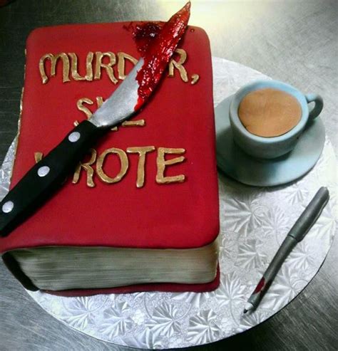 Murder She Wrote Mystery Cake Art And Shaped Cakes Pinterest Mystery Parties