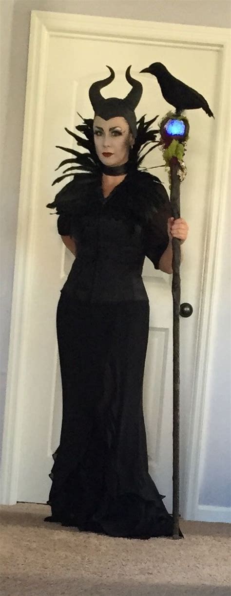 Homemade Maleficent Costume Maleficent Costume Book Week Costume Halloween Costumes