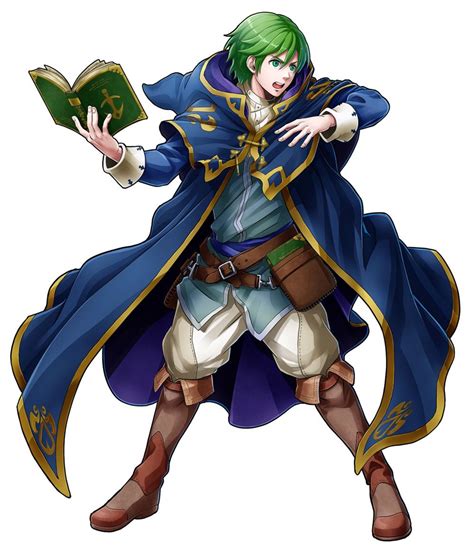 Merric Battle Stance From Fire Emblem Heroes Illustration Artwork