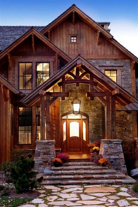 These Rustic Luxury Houses Are Stone And Wood Perfection 30 Photos