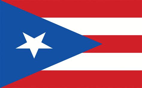 Puerto Rico Flag Printable