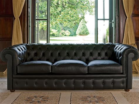 Chester Leather Sofa Pasargad Home Genuine Brown Leather Chester Bay