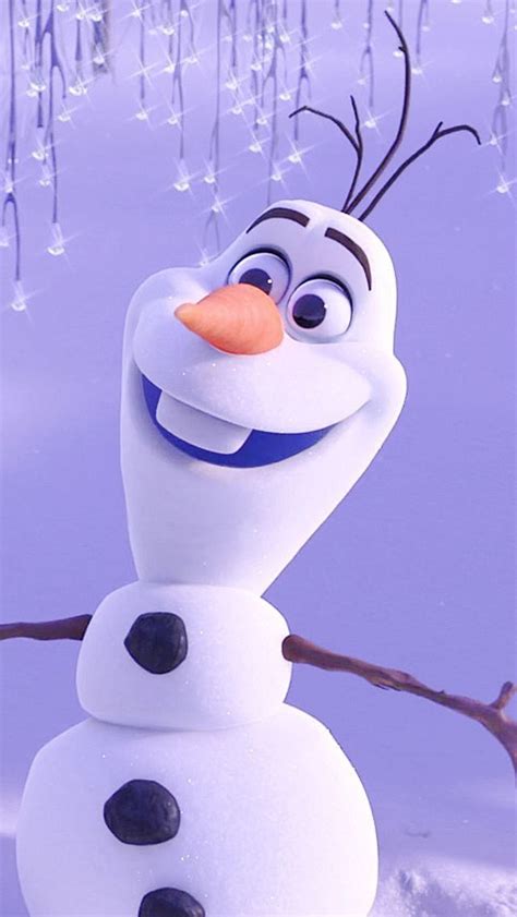 Wallpaper Olaf From The Ice Heart In 2020 Cute Disney Wallpaper