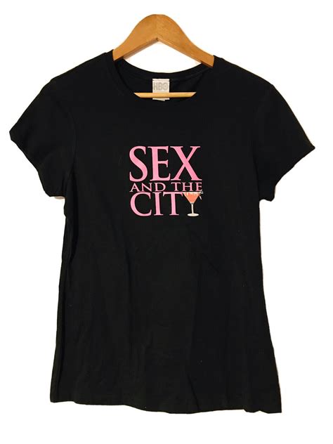 Vintage Official Hbo Sex And The City Womens Large T  Gem
