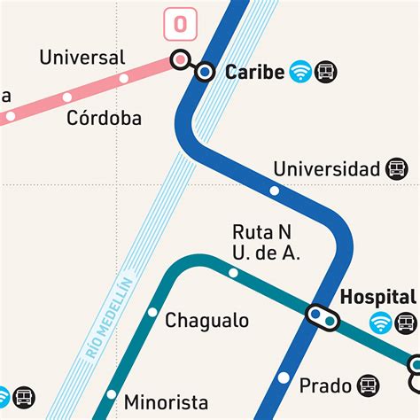 Medellín Metro Transit Maps Store