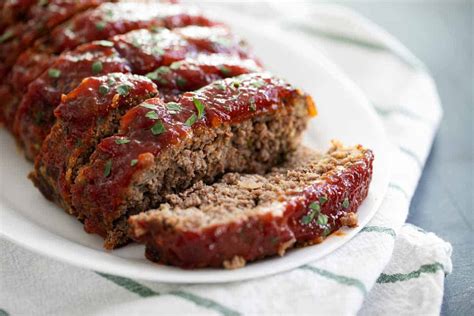 Traditional Meatloaf Recipe With Glaze Taste And Tell