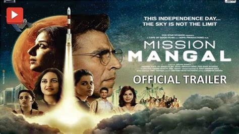 Mission Mangal Official Trailer Akshay Vidya Sonakshi Taapsee Release On 15 Aug