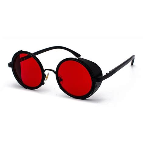 Steampunk Sunglasses With Side Shields Steampunkstyler