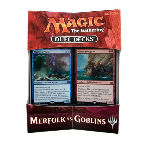 Magic The Gathering Merfolk Vs Goblins Duel Deck Da Card World