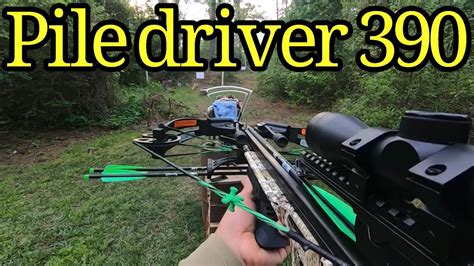 How Fast Carbon Express X Force Piledriver 390 Crossbow Youtube