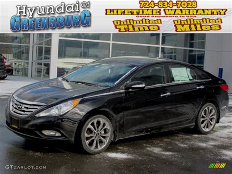 Hyundai subsequently made several modificatons to the front structure of the car since its tested vehicle: 2013 Midnight Black Hyundai Sonata Limited 2.0T #76332397 ...
