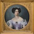 Portrait of Wilhelmine Luise, Princess of Anhalt-Bernburg and of ...