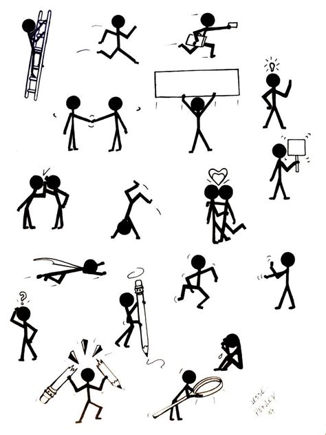 Stick Figure Concepts Stick Figure Drawing Stick Drawings Stick Figures