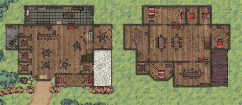 Also Heres The Daytime Version Of The Elfsong Tavern Map I Made