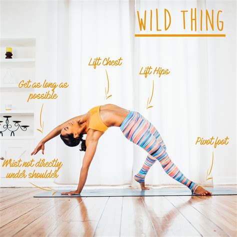 Vinyasa Fitflow Yoga Tutorial Yoga Practice Wild Thing Yoga Pose