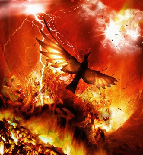 Fire A Phoenix Rising From The Flames I Am Phoenix Pinterest