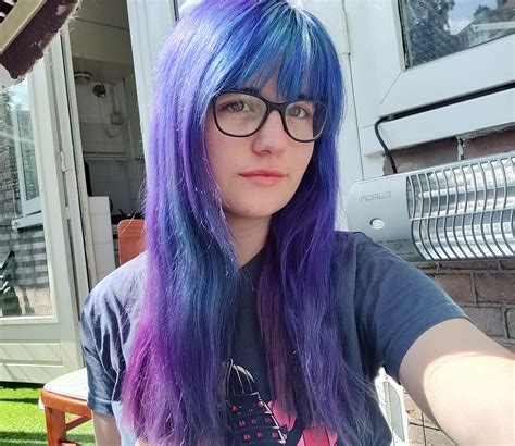 My Blue And Purple Hair 💙 💜 Rhair