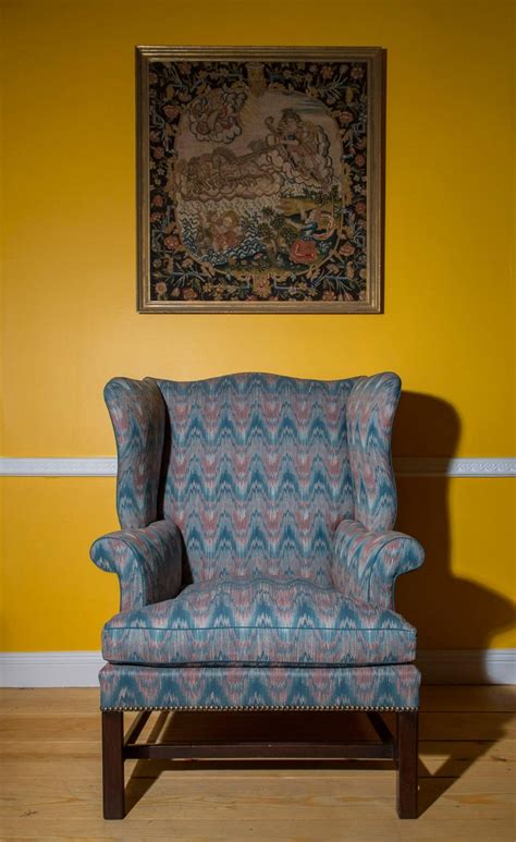 18th Century English Chippendale Wing Chair For Sale At 1stdibs