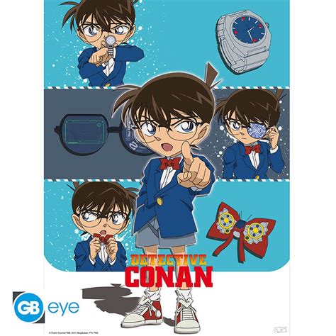 Detective Conan Poster Conan 52x38 Abysse Corp