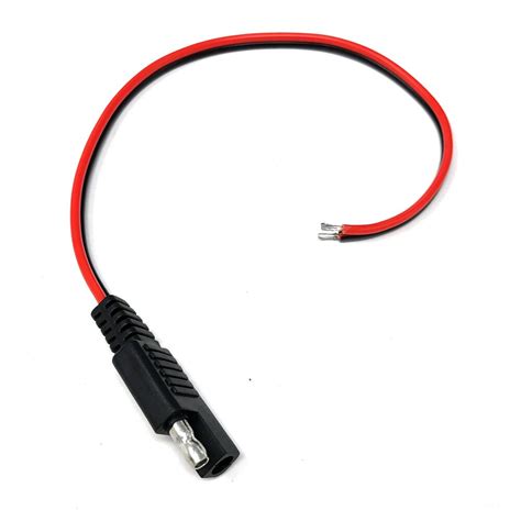 Pcs Cm Awg Diy Sae Power Automotive Extension Cable Pin With Sae Connector Cable Quick