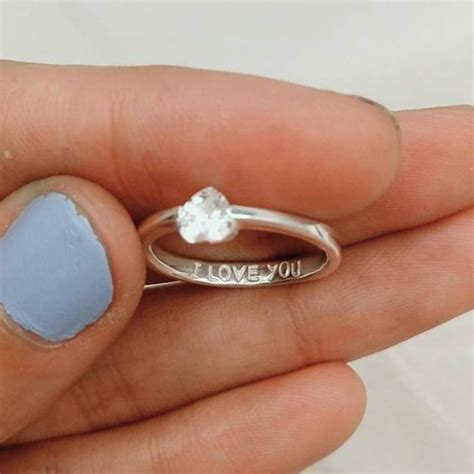 couple ring set promise rings for couples his and her etsy cute promise rings promise rings