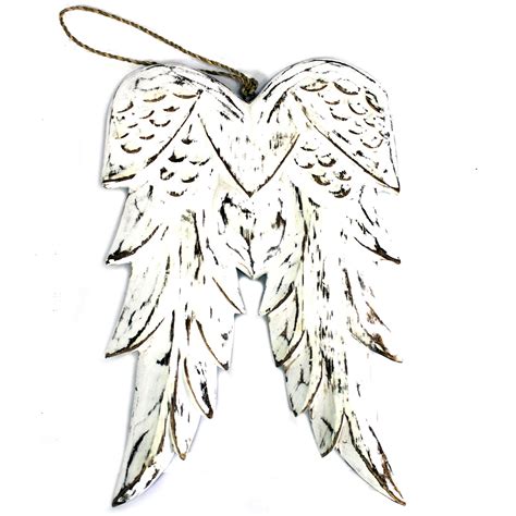 Hand Crafted Double Angel Wing 31cm Aw Dropship Your Tware And
