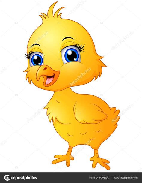 Cute Baby Chicken Cartoon Stock Vector Image By Dualoro