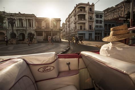 Taxis Ride Through Old Havana Cuba Rcubapics
