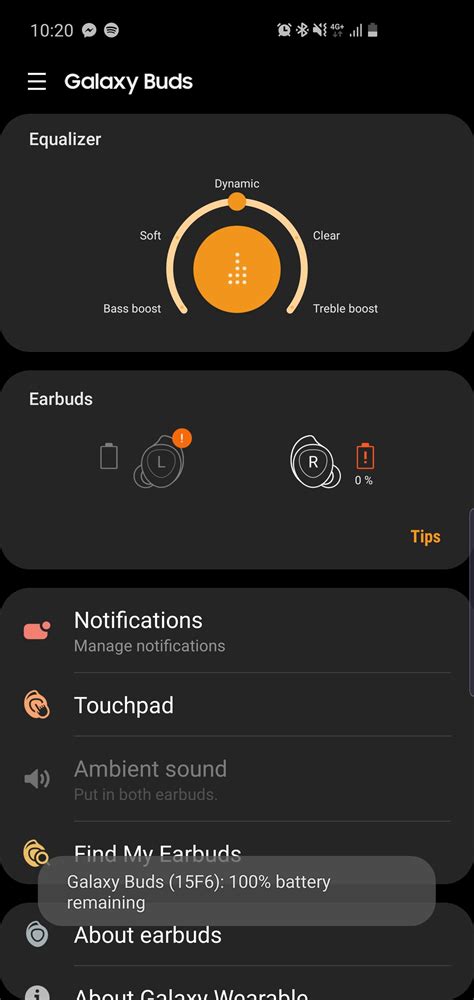 An unofficial manager for the buds, buds+, buds live and buds pro. Galaxy Wear app not showing correct Galaxy Buds battery ...