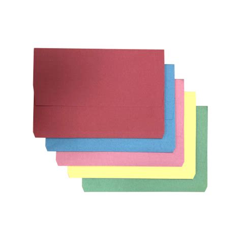 Document Wallets Foolscap Assorted
