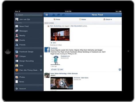 Facebook Releases Ipad App Can We All Move On Now Geekwire