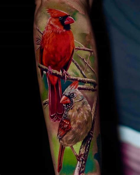 25 Tattoos Of Red Cardinals Agathatamsin